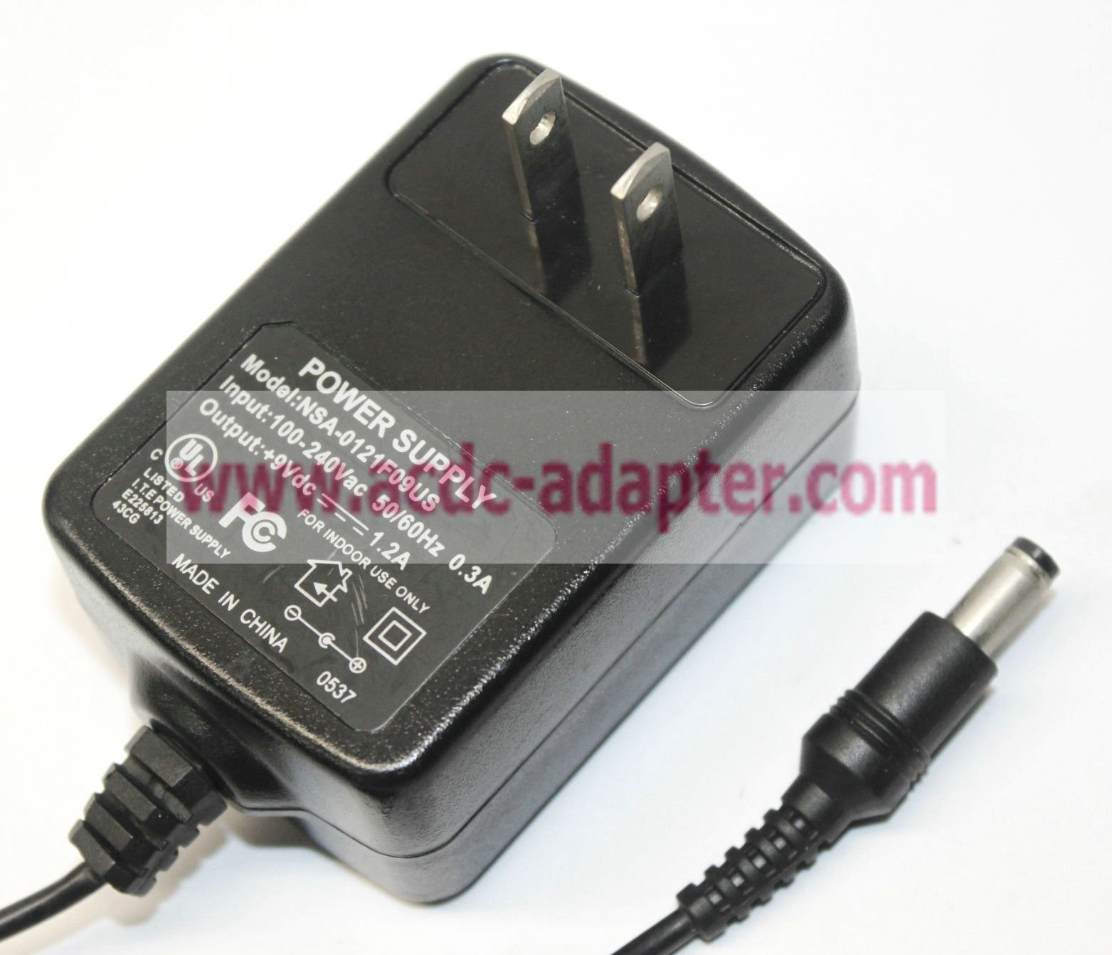 NEW AC Adapter ITE NSA-0121F09US DC 9V 1.2A Power Supply